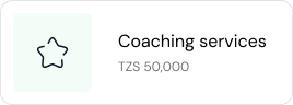 Coaching services